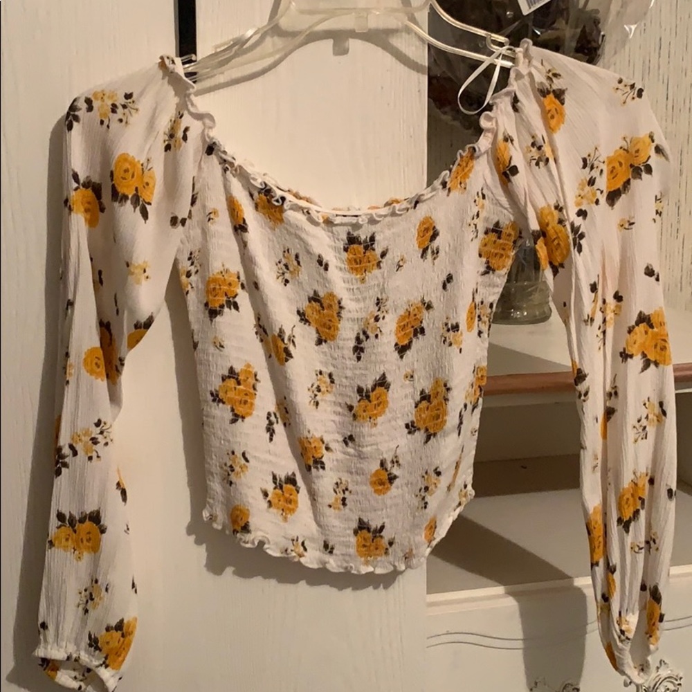 Off the shoulder blouse